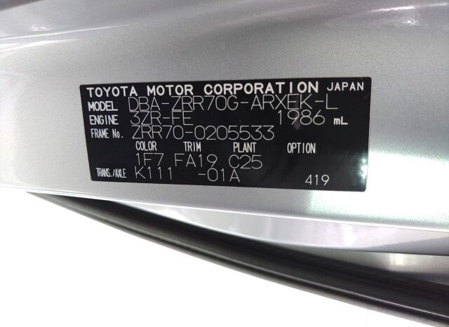 TOYOTA NOAH 2009 [WAGON] full