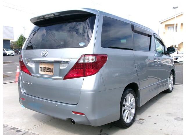 TOYOTA ALPHARD 240S 2010 full