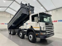 Scania 114 340 8×4 Day Cab Steel Tipper Manual full