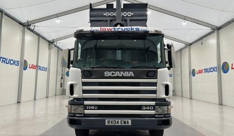 Scania 114 340 8×4 Day Cab Steel Tipper Manual full