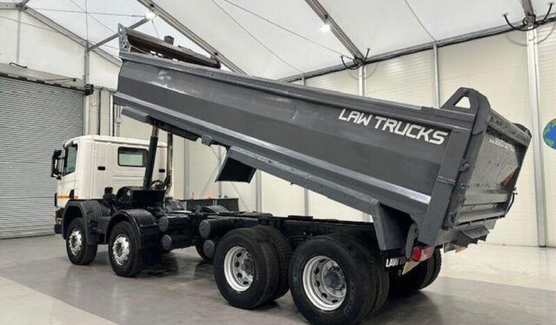 Scania 114 340 8×4 Day Cab Steel Tipper Manual full