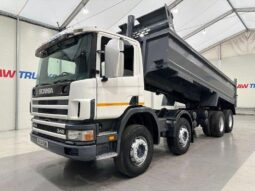Scania 114 340 8×4 Day Cab Steel Tipper Manual full