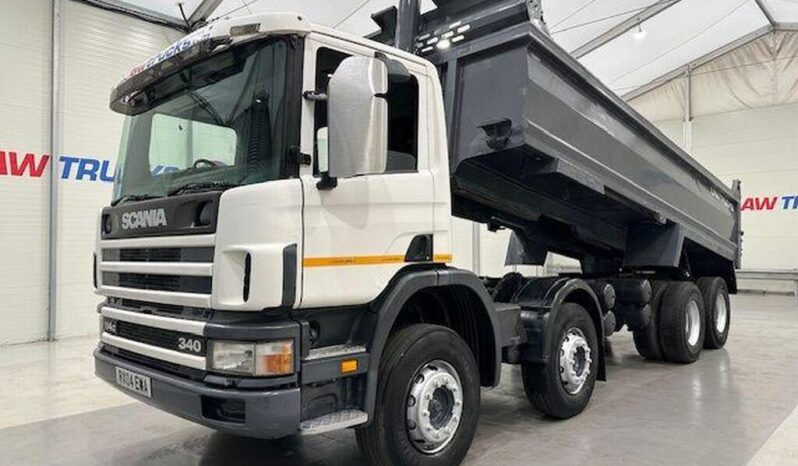 Scania 114 340 8×4 Day Cab Steel Tipper Manual full