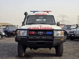 2012 TOYOTA LAND CRUISER AMBULANCE