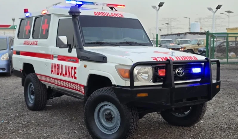 2012 TOYOTA LAND CRUISER AMBULANCE full