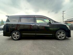 2010 NISSAN ELGRAND| RIDER BLACK LEATHER SEAT MANUAL SEAT