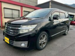2010 NISSAN ELGRAND| RIDER BLACK LEATHER SEAT MANUAL SEAT