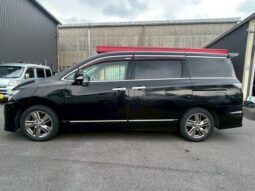 2010 NISSAN ELGRAND| RIDER BLACK LEATHER SEAT MANUAL SEAT