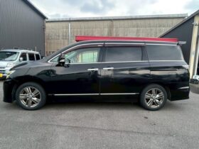 2010 NISSAN ELGRAND| RIDER BLACK LEATHER SEAT MANUAL SEAT