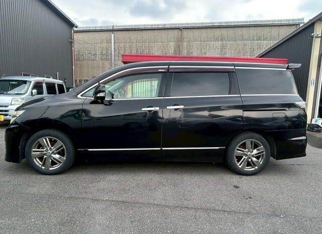 2010 NISSAN ELGRAND| RIDER BLACK LEATHER SEAT MANUAL SEAT full