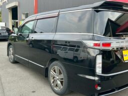 2010 NISSAN ELGRAND| RIDER BLACK LEATHER SEAT MANUAL SEAT full