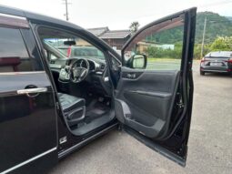 2010 NISSAN ELGRAND| RIDER BLACK LEATHER SEAT MANUAL SEAT full