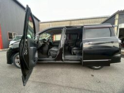 2010 NISSAN ELGRAND| RIDER BLACK LEATHER SEAT MANUAL SEAT full