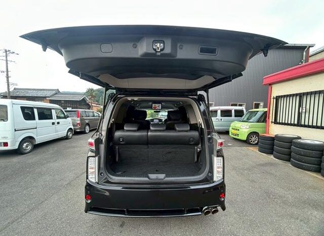 2010 NISSAN ELGRAND| RIDER BLACK LEATHER SEAT MANUAL SEAT full