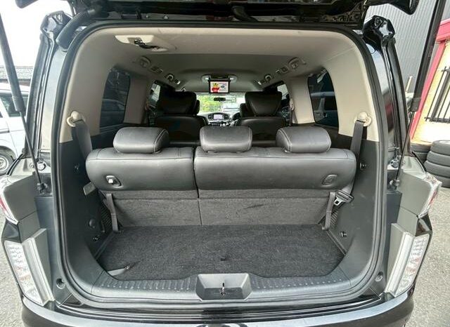 2010 NISSAN ELGRAND| RIDER BLACK LEATHER SEAT MANUAL SEAT full