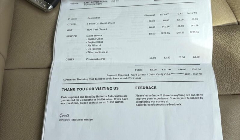 2013 Land Rover Range Rover Evoque full