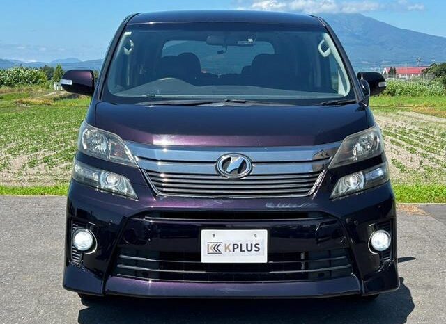 2012 TOYOTA VELLFIRE 2.4Z MPV full