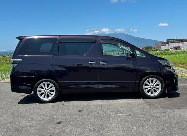 2012 TOYOTA VELLFIRE 2.4Z MPV full