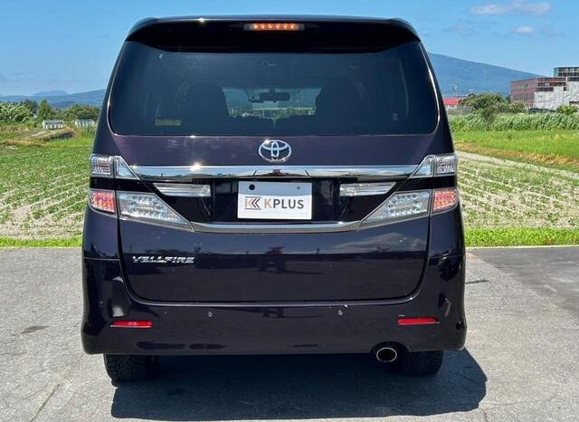 2012 TOYOTA VELLFIRE 2.4Z MPV full