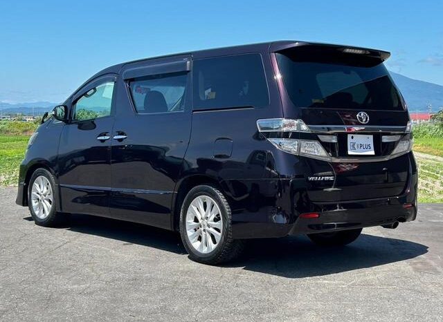 2012 TOYOTA VELLFIRE 2.4Z MPV full