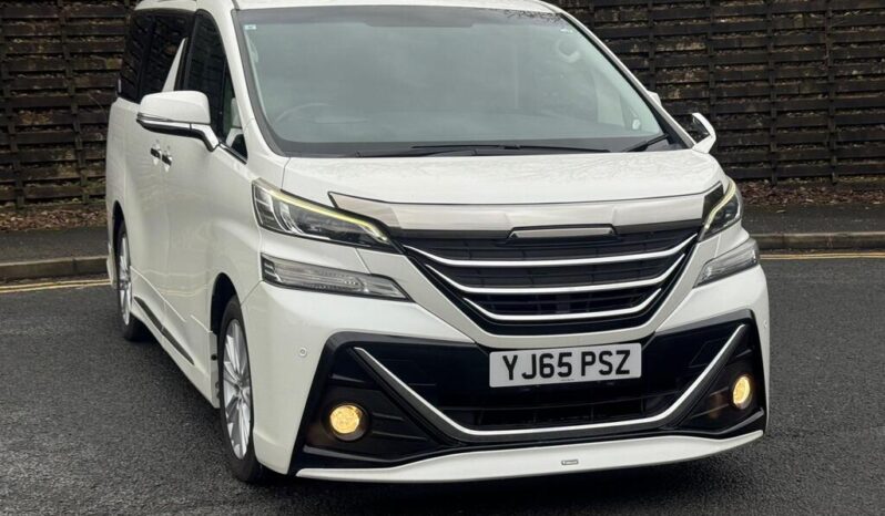 2016 Toyota Vellfire 2.5 PETROL|Z A EDITION|7 SEATS|AUTO|LUX| 5dr full