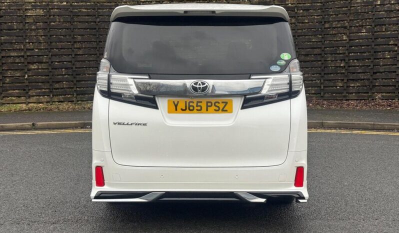 2016 Toyota Vellfire 2.5 PETROL|Z A EDITION|7 SEATS|AUTO|LUX| 5dr full