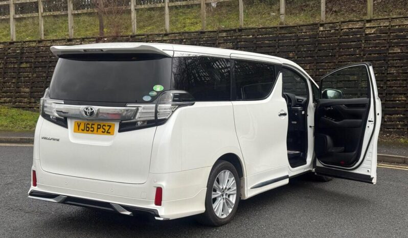 2016 Toyota Vellfire 2.5 PETROL|Z A EDITION|7 SEATS|AUTO|LUX| 5dr full