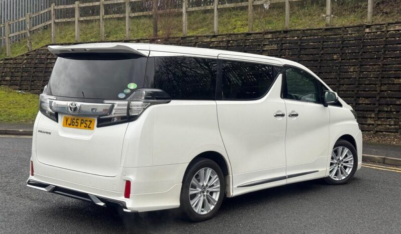 2016 Toyota Vellfire 2.5 PETROL|Z A EDITION|7 SEATS|AUTO|LUX| 5dr full