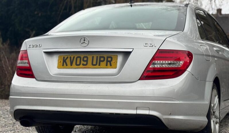 2009 Mercedes-Benz C Class 2.1 C220 CDI Sport Auto 4 4dr full