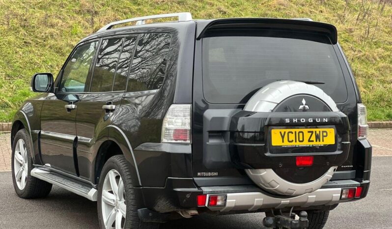 2010 Mitsubishi Shogun 3.2 DI-DC Diamond Auto 4WD Euro 5 5dr LWB full