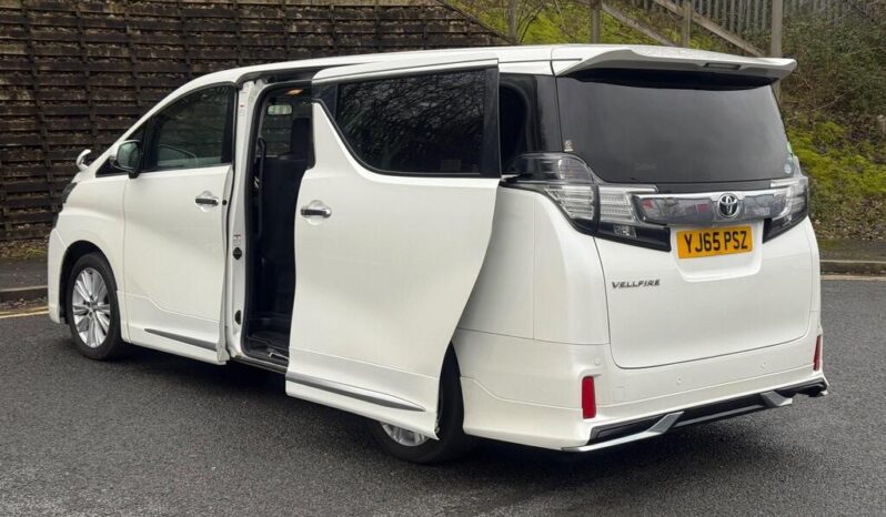 2016 Toyota Vellfire 2.5 PETROL|Z A EDITION|7 SEATS|AUTO|LUX| 5dr full